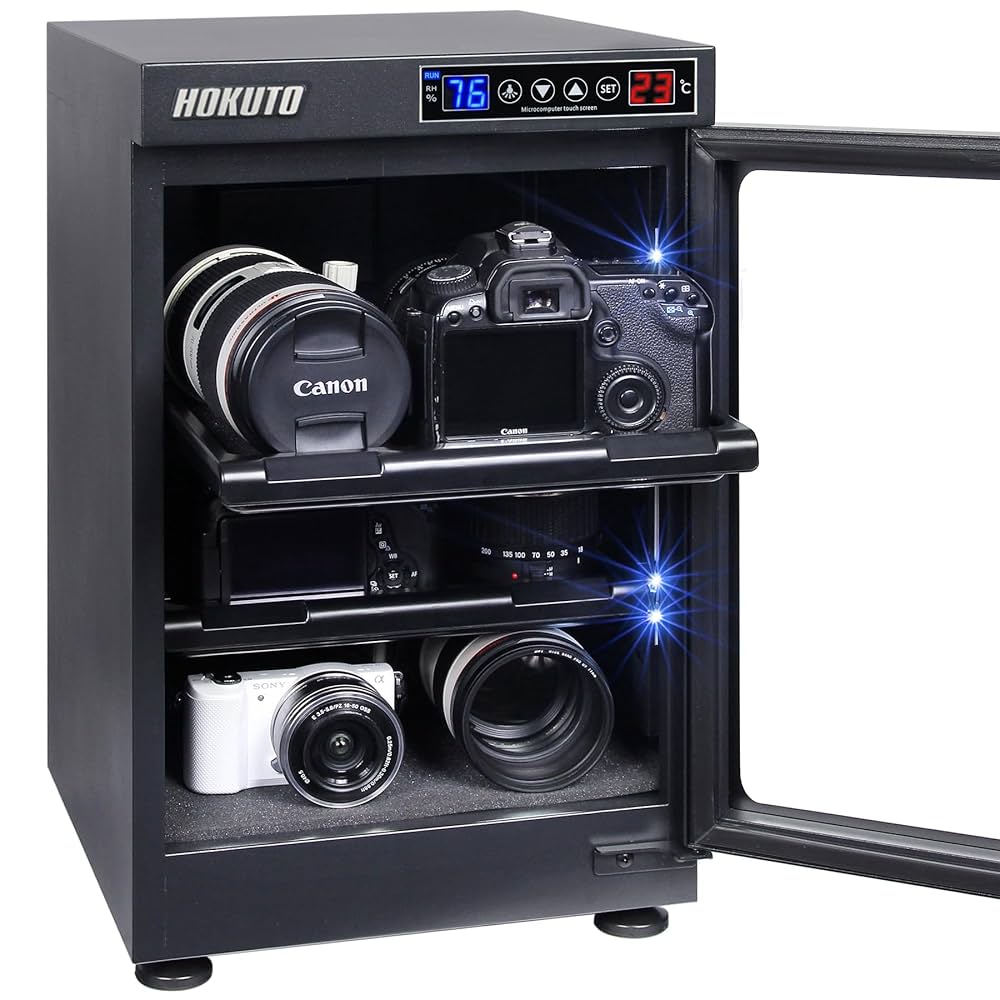 X*h様 HOKUTO 防湿庫 38L HOKUTO 防湿庫 HP-38EXを検証レビュー！防湿庫の選び方も紹介